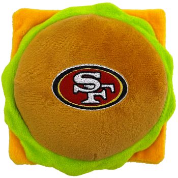 San Francisco 49ers- Plush Hamburger Toy